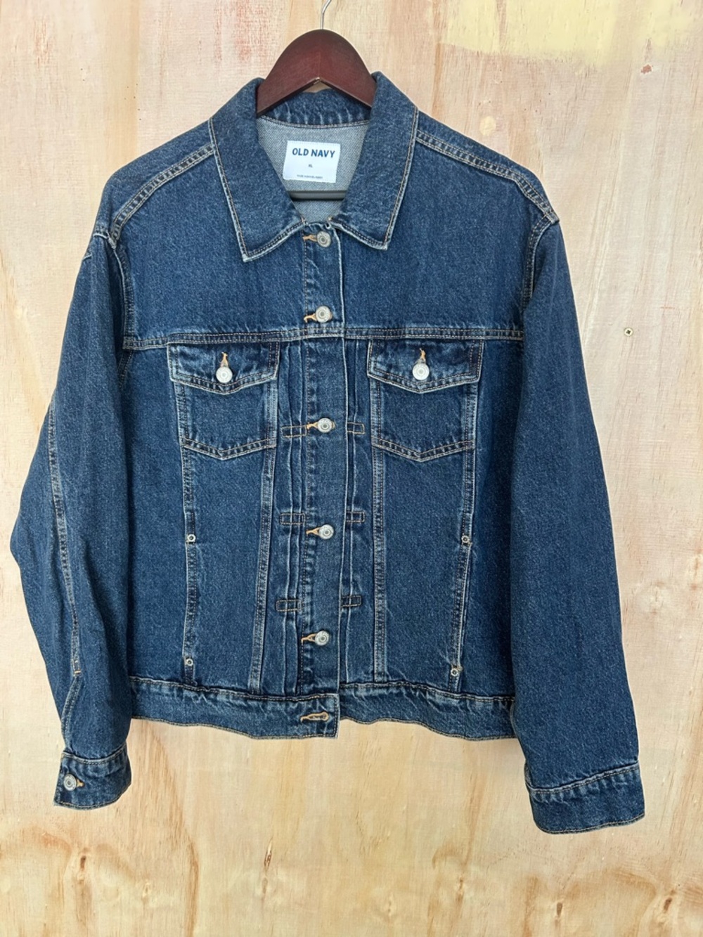 Old Navy Denim Jacket in Indigo Blue